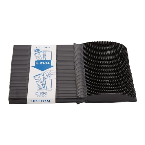 Image of SmartStock Dixie Ultra DUSSK5 Ultra Series-T Polystyrene Knife Set Black
