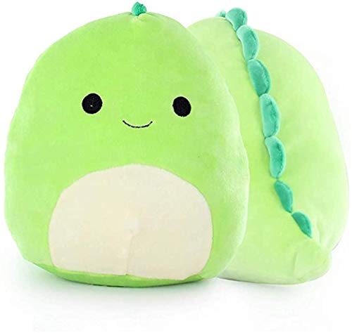Plush Toys, Cute Dinosaur Stuffed Animal Plush Toy 3D Pillow Soft Lumbar Back Cushion Plush Stuffed Toy Gifts for Children(8 Inch)