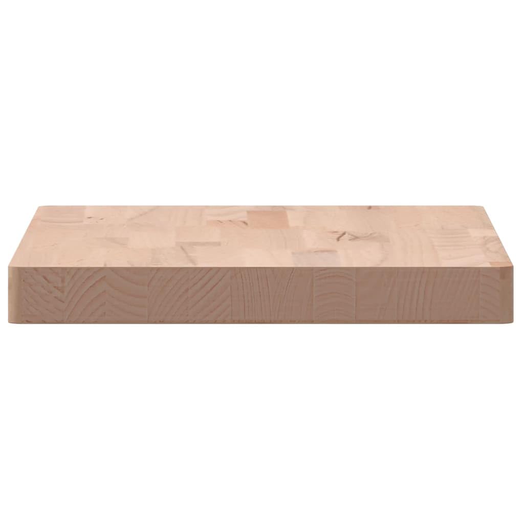 Solivagant Schneidebrett 50x35x4 cm Massivholz Buche, Küche Esszimmer,Küchenhelfer -utensilien,Schneidebretter, 6.08 kg-355996