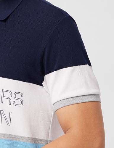 Image of United Colors of Benetton Men Cotton Solid Regular Fit Polo Shirt