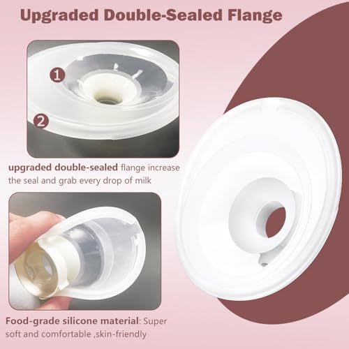 2 piezas repuesto compatible con extractor Momcozy M5 miniatura 4