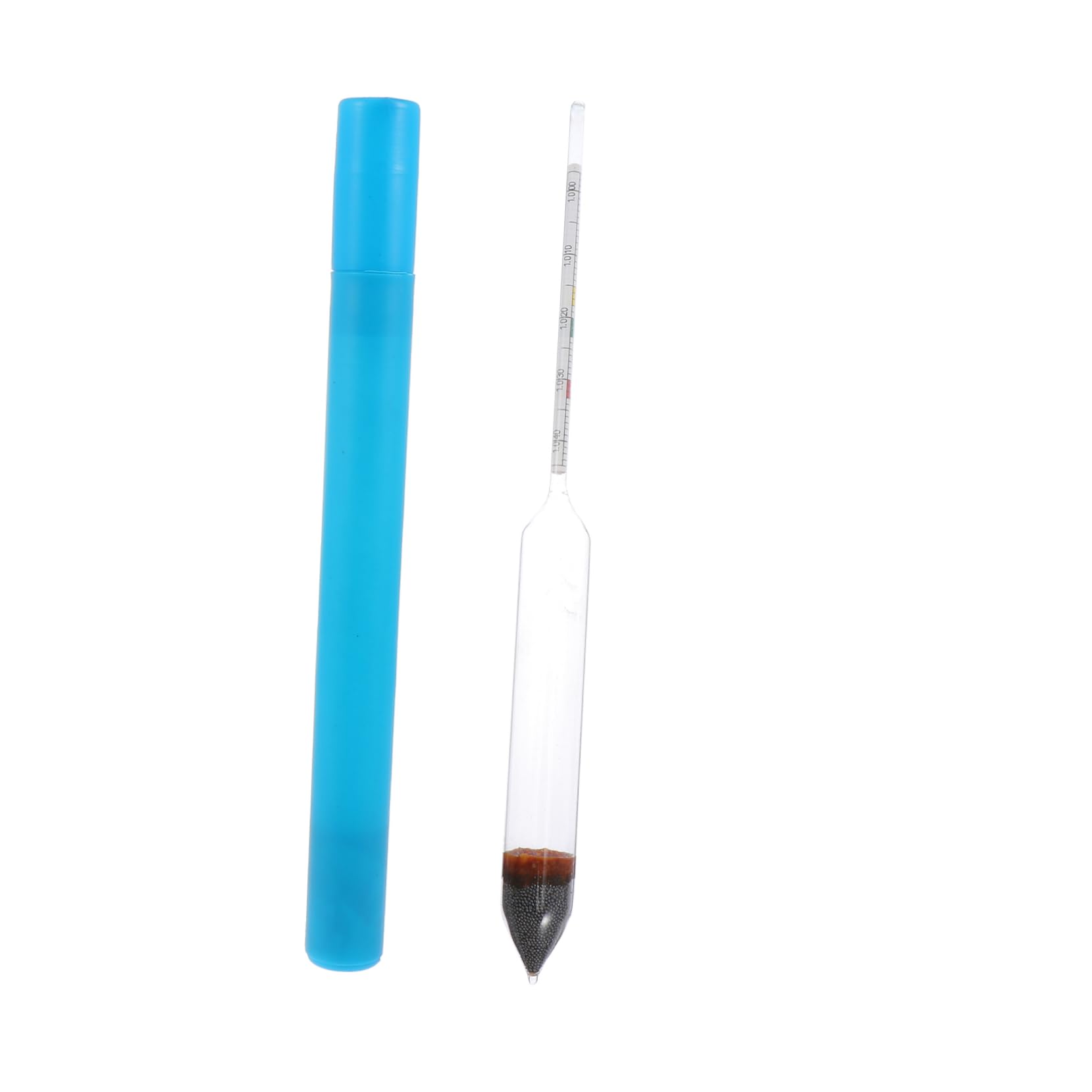 COSMEVIVI Aquarium Meter Glass Hydrometer for Measuring Salt Water Easy to Use and Read