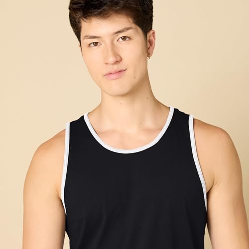 Image of Amazon Essentials Men's Regular-Fit Sleeveless Tank Tops