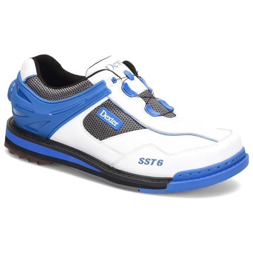 Dexter SST 6 Hybrid Boa White/Blue Mens Size 10.5