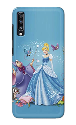 Image of Famous Cartoon Lady Character Hard Back Case Cover for Samsung Galaxy A70 / Samsung A70s, SM-A705FN / DS, SM-A705YN Back Cover -(J5) VNS2224
