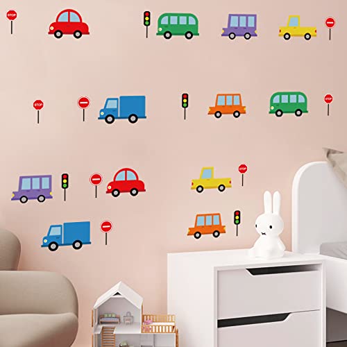 Vinilos decorativos de autos pequeños para pared miniatura 2