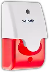 Sirene Strobo Visual 12v Alarme Residencial Alerta Incêndio