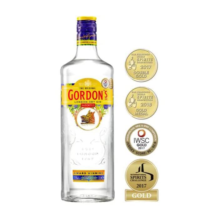 Amazon.co.jp: ジン ゴードン ロンドン ドライジン 37.5％ 700ml 3本