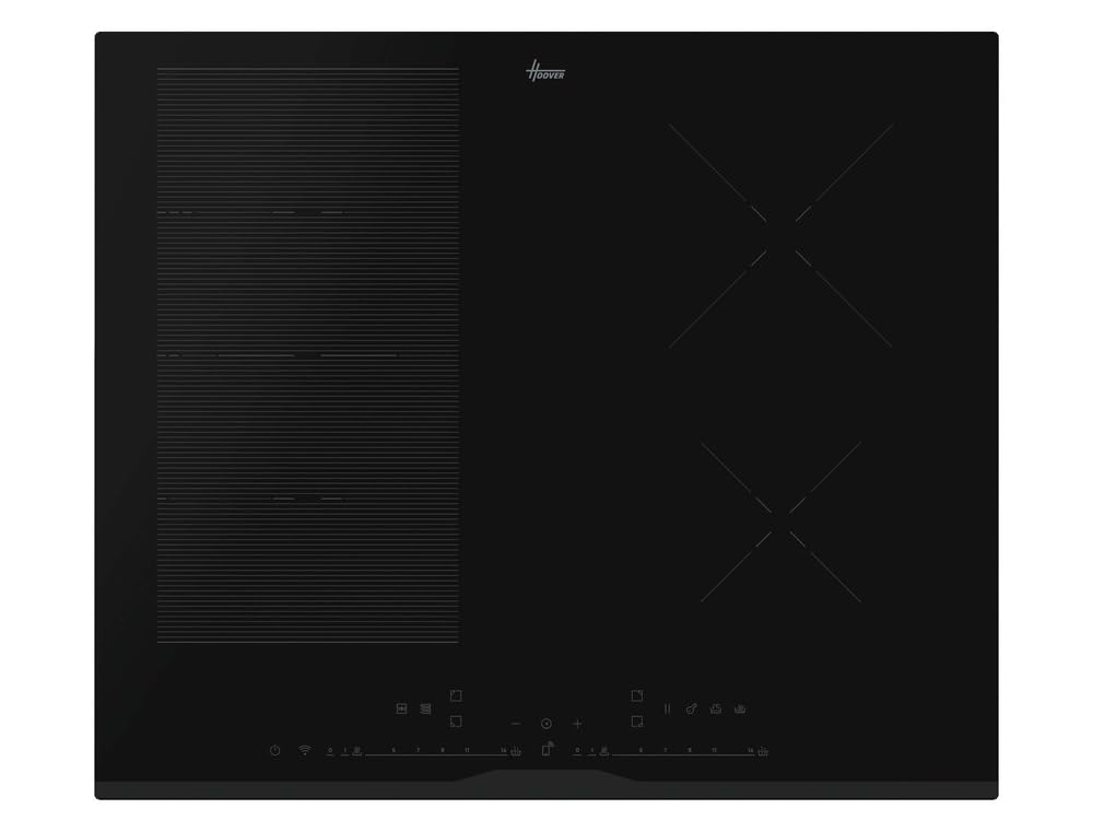 Hoover HIF64DCS 4 Zone Induction Hob - Black