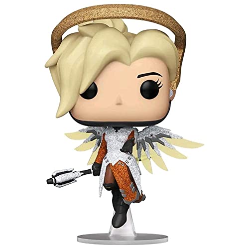 Sale Funko Pop! Overwatch Diamond Mercy Blizzard Exclusive Figure