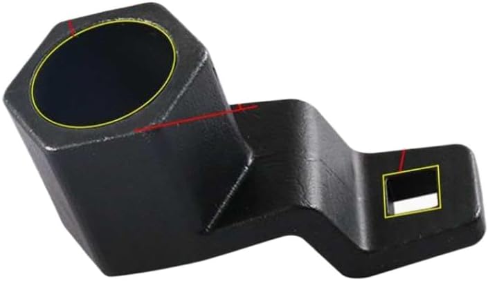 Pulley Support Bracket Multifunctional Automotive Crank Handle Disassembly Tool Pulley Wrench Holder Tool Crankshaft Spanner