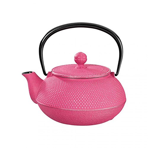 Arare Silver Fuchsia Cast Iron Teapot 0.55L