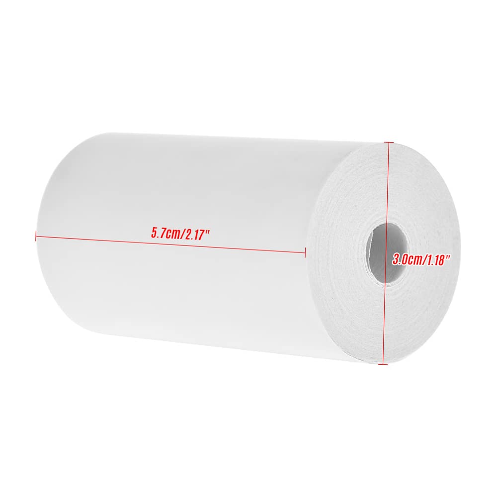 Tragbarer Thermodrucker Pt-210, 58mm BT-Belegdrucker Bondrucker für Einzelhandelsgeschäfte, Restaurants, Fabriken, Logistik, 1 Rollen Papier, Geeignet für iOS für Android