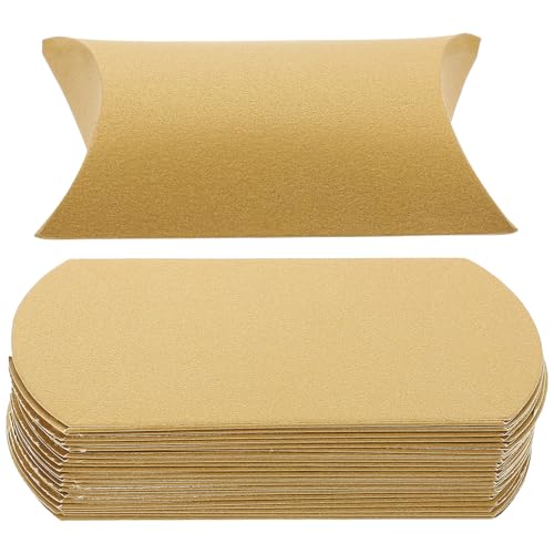 LIFKOME 20個 枕型キャンディコンテナ 香?色 紙製パーティーフェイバーケース 結婚式 誕生日 母の日のチョコ 小物収納用お菓子包装箱