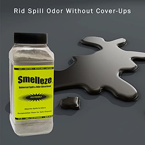 Image of SMELLEZE Natural Universal Spill & Smell Absorbent: 2 lb. Granules Clean Any Spill & Odor