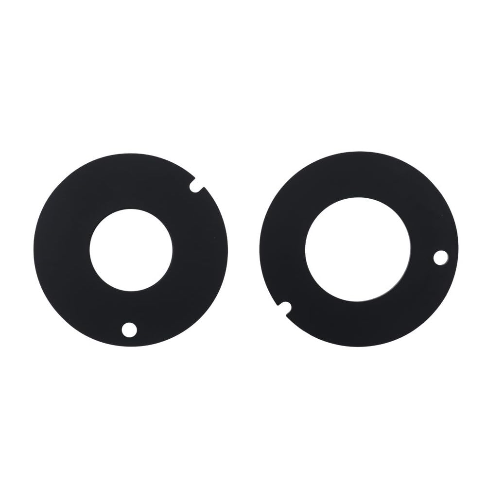 2 PCS Rubber Toilet Seal Kits, 385311462 & 385316140 Black Seal Replacement Car Parts for Sealand for Mansfield - Image 3