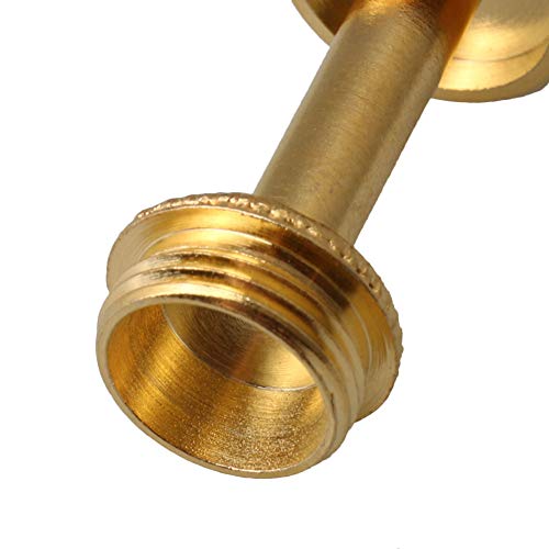Lovermusic Brass Trumpet Turquoise Finger Buttons + Rods + Valve Covers Repair Accessories Pack of 3 - Thumbnail 4