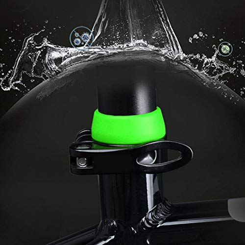 Cobertura do espigão de selim de silicone Cobertura impermeável do espigão de selim de bicicleta par