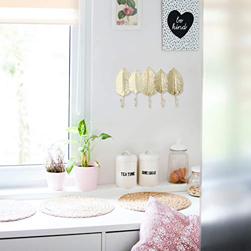 Cabilock Folha Chapéu Cabide Gancho Fixado Na Parede Cabide De Toalha Gancho Da Parede Chave Titular