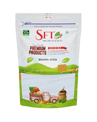 Image of SFT Baking Soda, 1kg (Food-Grade Sodium Bicarbonate | Ideal for Baking, Cooking & Cleaning)