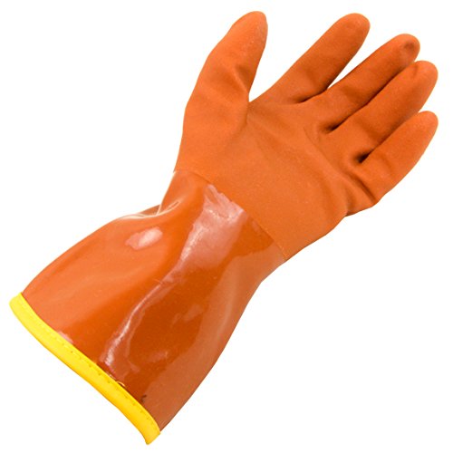 Bellingham SB460S Snow Blower PVC Glove, Orange, Small