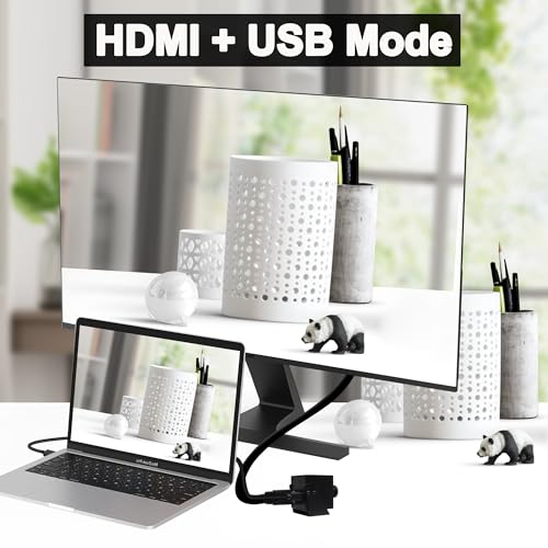 Image of SVPRO 4K Webcam - USB HDMI Dual Output for Computer /Monitor /Projector /TV, Wide Angle Distortion-Free Streaming Webcam H.264 Security Camera