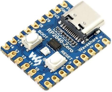 WAVESHARE-RP2040-Zero, a Pico-Like MCU Board Based on Raspberry Pi MCU RP2040, Mini ver.-20335-image-42