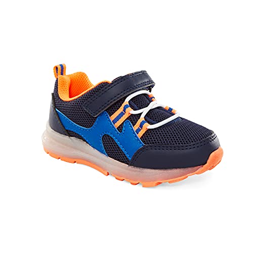 Simple Joys by Carter's Anka Light Up Sneaker, Navy, 11...