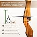 MECCANIXITY Archery Bow Square T-Shape Ruler Tool Nocking Points Pliers Set 33x9mm Turning Bow String Knock Kits for Recurve Compound Bowstrings Archery Accessories (Green)