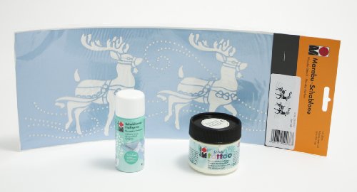 Preisvergleich Produktbild Haftspray Schablone