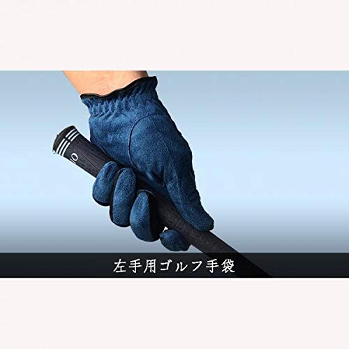 F Fityle Luvas De Golfe De Mão Esquerda Para Homens, Pano De Microfibra, Luvas Macias E Respiráveis,