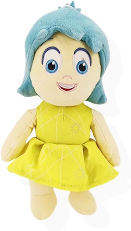 Joy Inside Out 2 Plush | Featuring Joy, Anger, Anxiety, Sadness, Fear and Disgust | Disney Inside Out Plushies