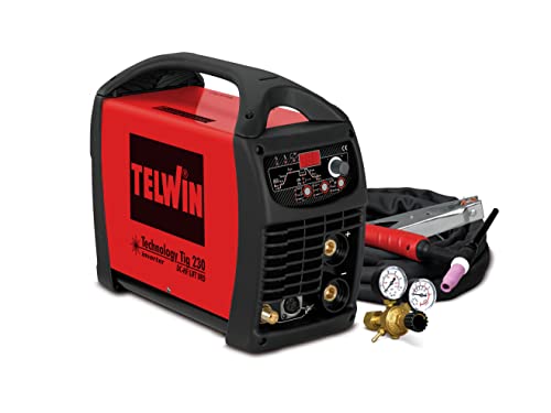 Telwin 852055 Modelo Technology TIG 230 DC-HF/Lift VRD Soldadora Inverter TIG, 430mm x...
