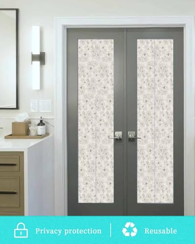 Vinilo Decorativo para Ventana Gris 23.6"x78.7" miniatura 5