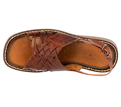 Cowboy Professional Mens Chedron Authentic Mexican Huaraches Fisherman Sandals Closed Toe4