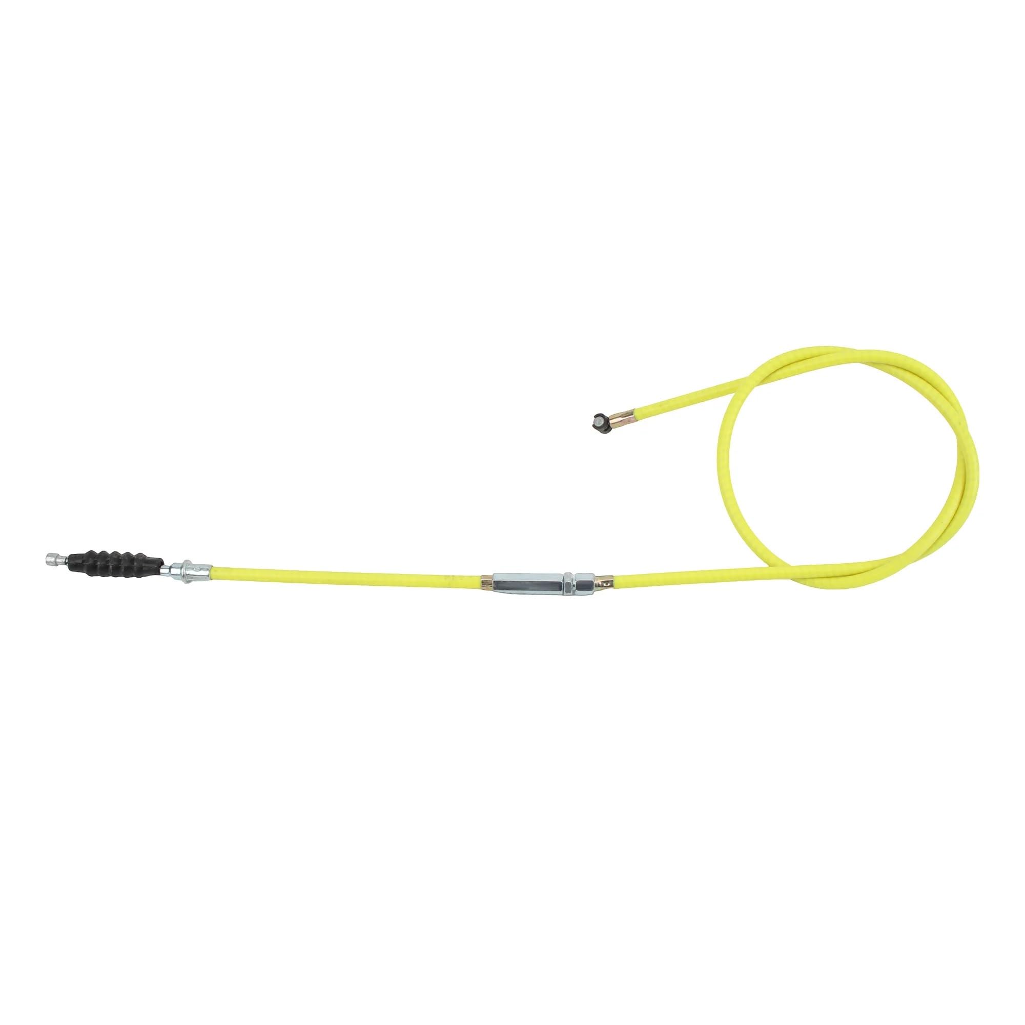 Motorbike Drive Cables Fit for 50cc 70cc 90cc 110cc 125cc 150cc 200cc 250cc Dirt Pit Bike Motorbike Clutch Cable Line Wire(Yellow)