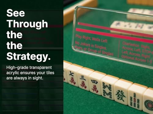 Indicador de línea personalizado para Mahjong de acrílico miniatura 3