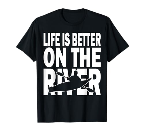 Kayak de sports nautiques bateau kayakiste T-Shirt