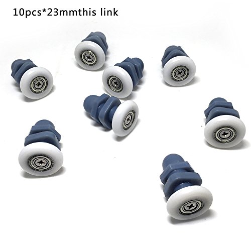 Porta doccia rulli/Runners/pulegge 23 mm/ruote