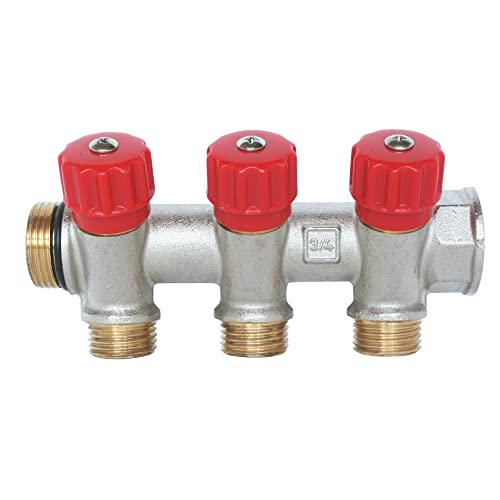 Somatherm 4015-03-20R 1 x Easy Lock Sani Collar, 3 Outlets 3/4-1/2m with Mini Valves, Other, Norme