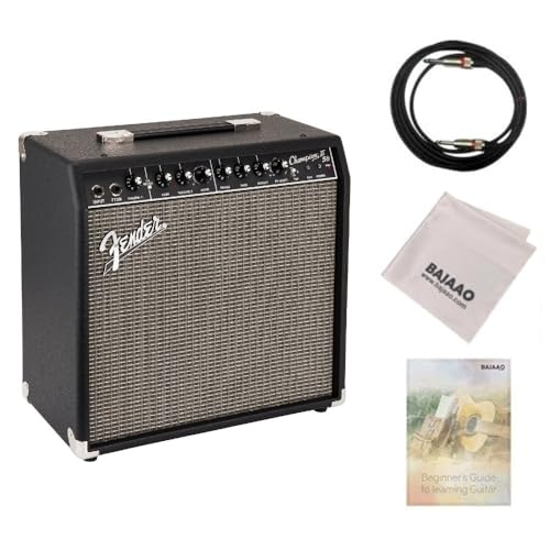 Fender ChampionII 50 Watt Combo Amplifier with Cable & Polishing ...