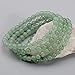 MASSIVE BEADS Green Aventurine - Stone of Wealth - Handmade Yoga Stretch Elastic Bracelet Natural Stone Crystal Healing Power Energy Gifts for Unisex Adult 6mm