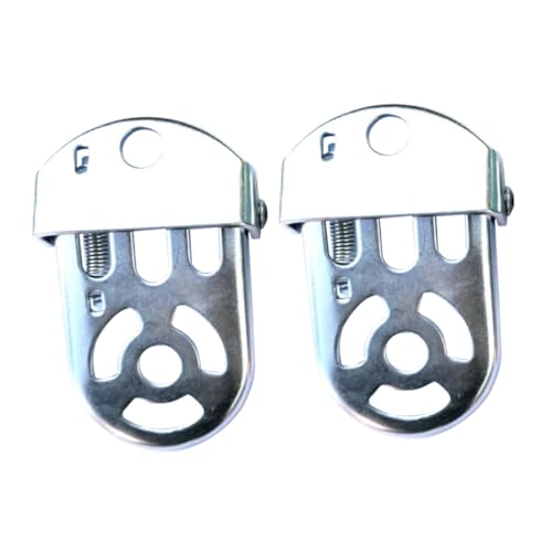 TOPPERFUN Mountainbike Metall Pedale Klappfußraste Fahrrad Fußstütze Für Kindersitze Radfahren Fußraste