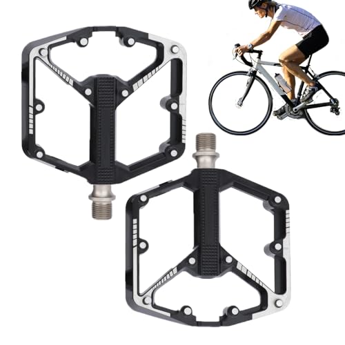 Pédales de vélo plate : évitez les glissades avec l'alliage d'alu