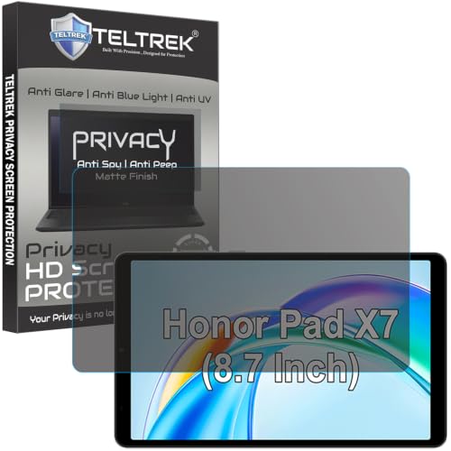 Image of Privacy Matte Anti Peep Screen Guard Compatible With Honor Pad X7 Tab (8.7 inch Inch Tablet) Anti Spy Screenguard Not a Tempered Glass Screen Protector