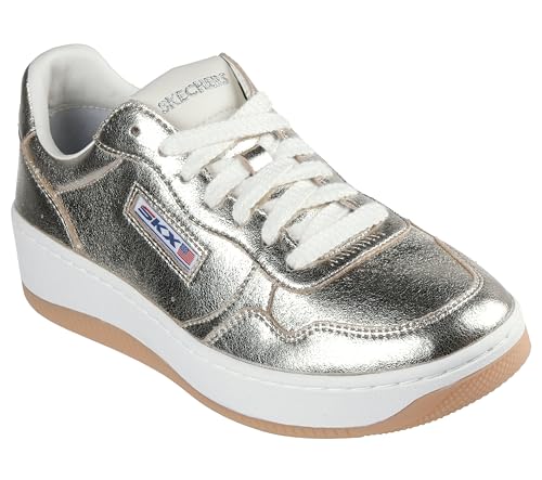 Image of Skechers Women's Sport Court 2.0-Much Metallic | Casual Shoes
