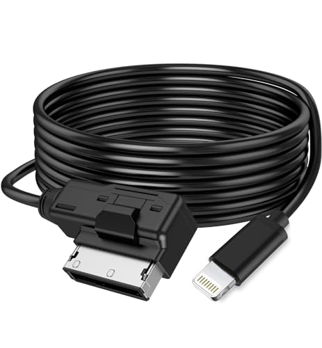 6.6フィート AMI MMI AUXケーブル 3.5mm ジャック AUX入力 MP3コード Audi A3/A4/A5/A6/A8/Q5/Q7/R8/TT、MD...