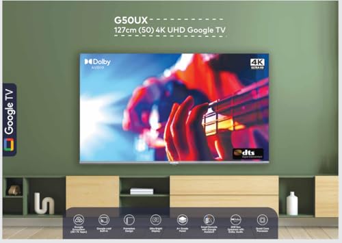 Image of Itel 127 cm (50 inch) 4K Ultra HD LED Smart Google TV G50UX