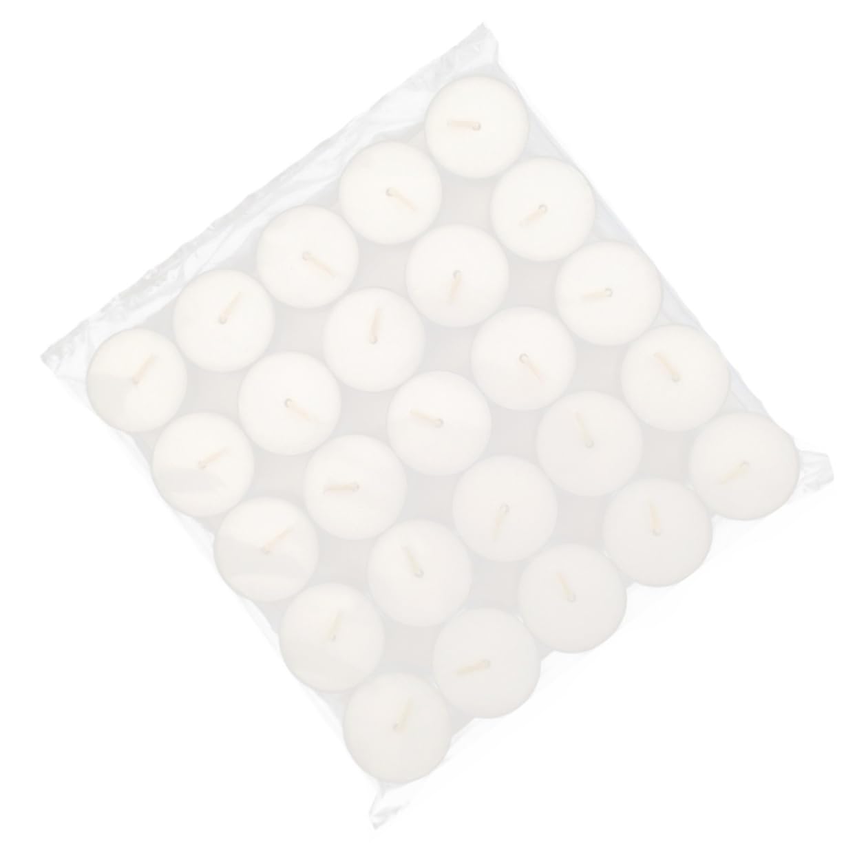 OUNONA 50 Pcs Unscented Smokeless Votive Candles Hour Burn White Paraffin Wax Tea Lights for Weddings Parties Home Decor Christmas Special Occasions