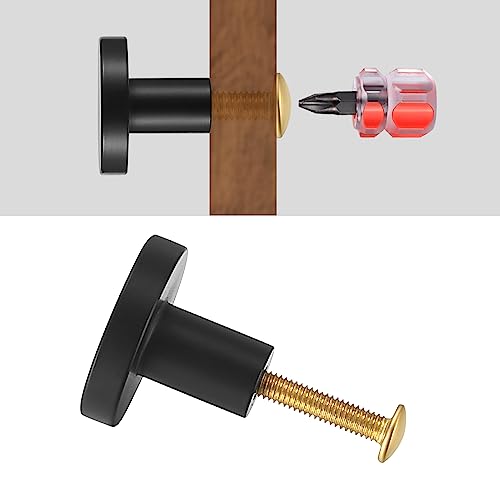 Black Brass Drawer Knobs - Image 3